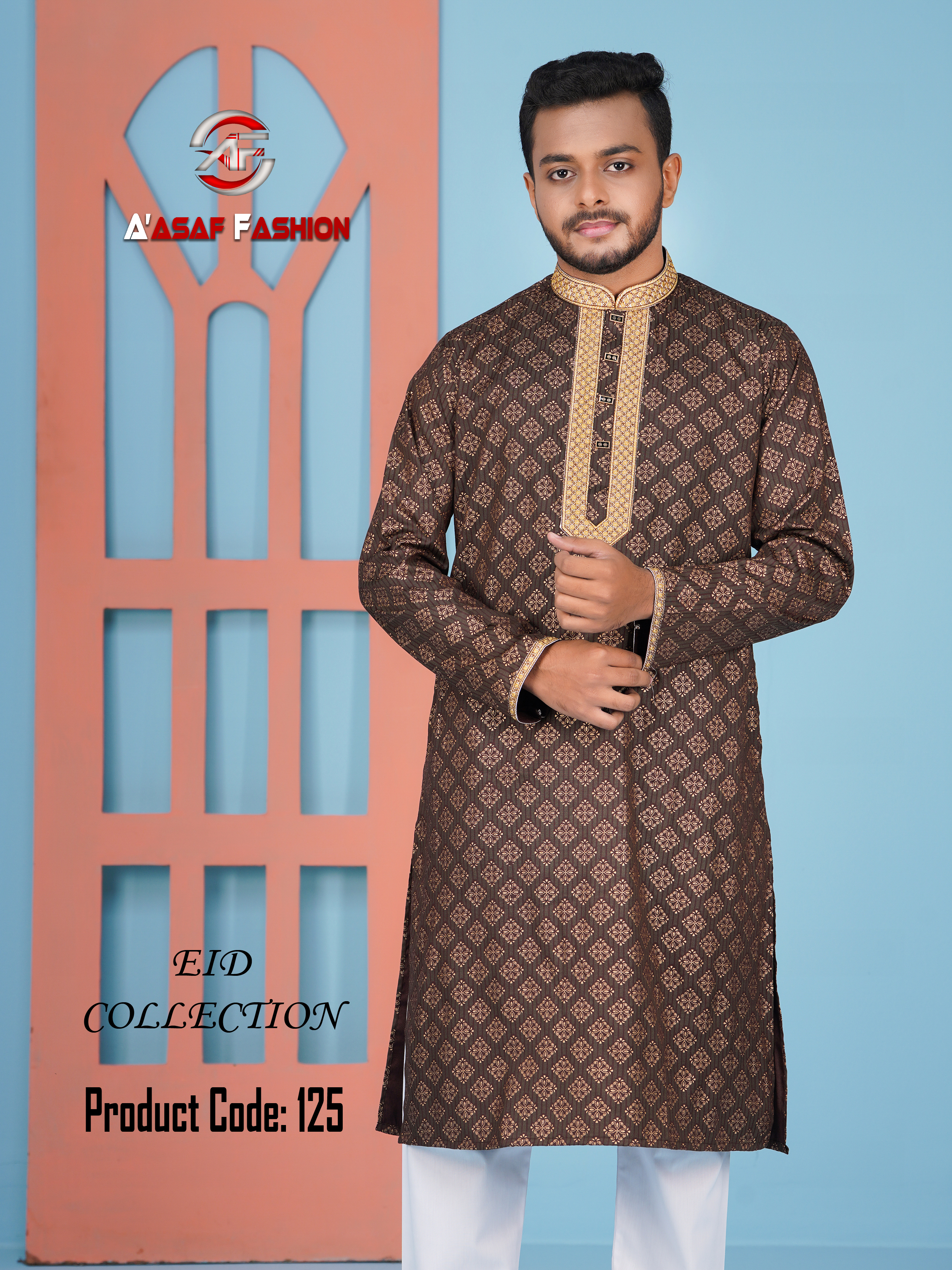 Premium Print Panjabi (CODE-125)