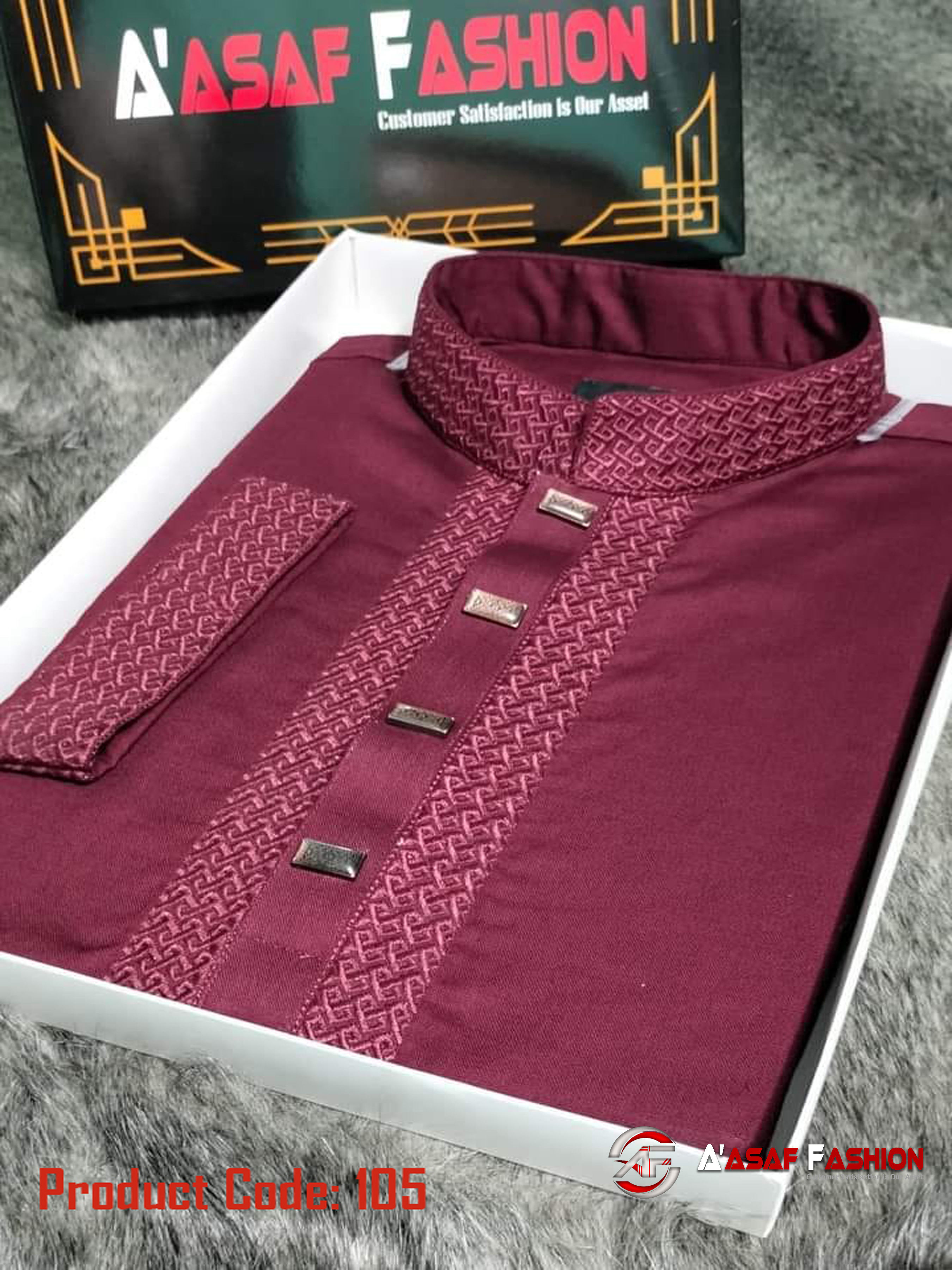 Premium Cotton Panjabi (CODE-105)