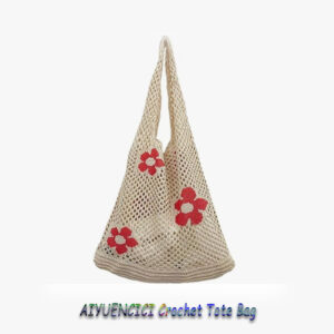 AIYUENCICI Crochet Tote Bag